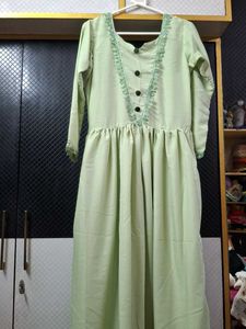 Light Green Kurti dress