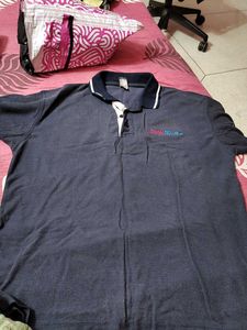 Navy Blue Polo T-shirt