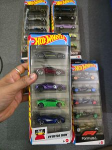 hotwheels 5 sets