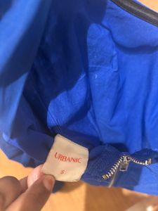 Blue Corset Top