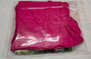 Vibrant Floral Pink Print Dupatta, Chudidar