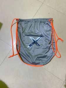 AXOR Grey Drawstring Gym Bag