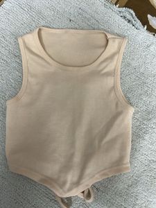 Cute Backless Crop Top