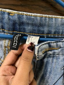 H&amp;M straight high jeans
