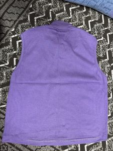 Sleeveless Mock Neck Top