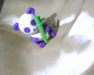 Panda Eraser Toy | Show Case | On Table Desk