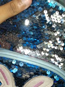 Cute Sequin Bunny Backpack