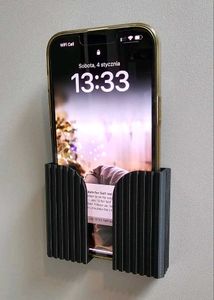 wall mount Mobile holder black