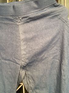 Stylish Blue Casual Pants