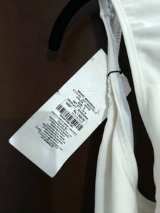 nwt wrap around White Bikini top