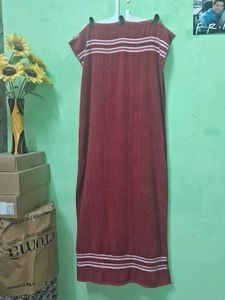 Maroon Striped Towel ♥️
