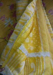 Yellow 💛 Beautiful Saree