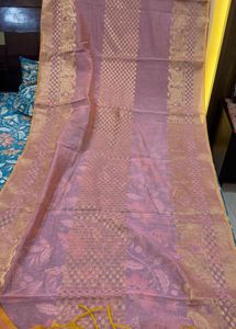 Embroidered Beige Kurta Set