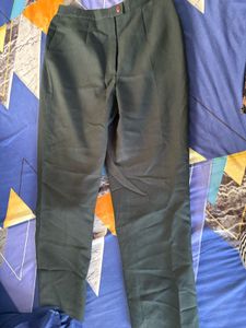 Elegant Dark Green Trousers