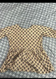 Boho Print Kurta Top