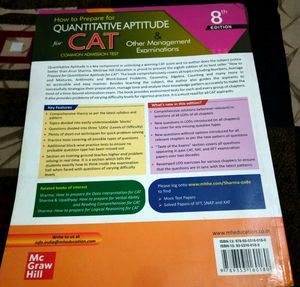 Quantitative Aptitude for CAT (8th Edition)