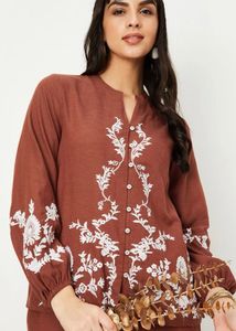Max Embroidered Cotton Kurta Set