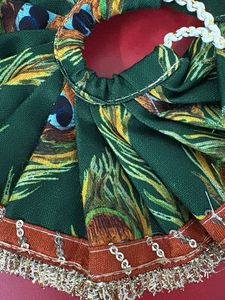 Green Peacock Print
