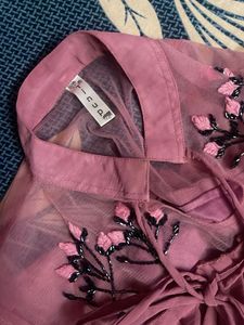 Chic Bell Sleeve Embellished Top