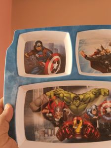 Avengers Stylish Plate For Kids