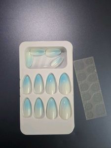 DIY Almond Press-On Nails