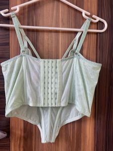!Price Crash! Mint Green Corset Top