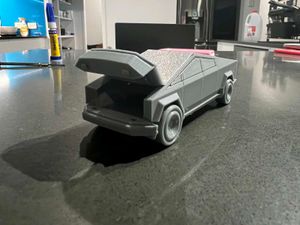 Tesla Cybertruck 3D Printed Toy Car