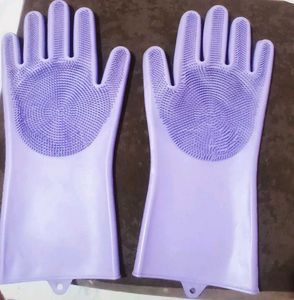 Silicone Cleaning Gloves