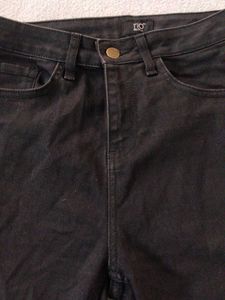 Classic Black Denim Jeans