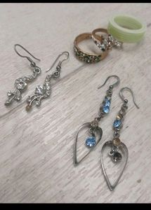 Combo Earings N rings
