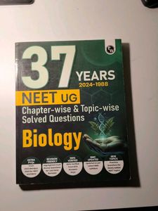37 Years NEET UG Biology Previous year question
