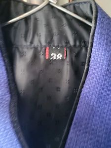 Men's Blue Nehru Jacket