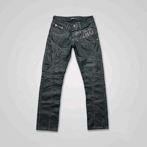 DMJ DayMen 'Y2K Biker' Contrast Stitch Jeans