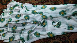 Floral Ruffle Skirt &amp; Top Set