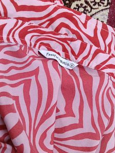 Stylish Zebra Print Co-ord Set