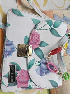 Floral Print Crossbody Bag