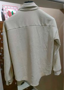 h&amp;m basics shirt - Cream Colored