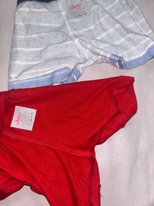 Baby Shorts Combo Of 2