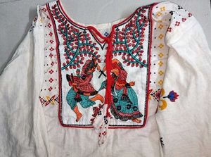 Ethnic Hand Embroidered Kurta✨❤️