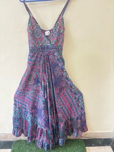Boho Print Maxi Dress