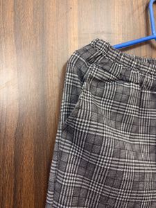Plaid Casual Pants