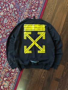 Authentic Off-White Black Sweatshirt