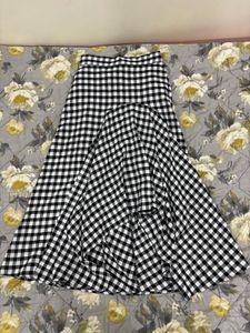 Asymmetrical Midi Skirt