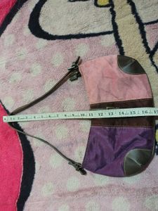 Color Block Hobo Shoulder Bag