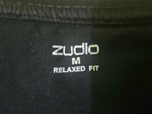 Zudio Black T-Shirt