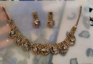 Jewellery. American Diamond Set