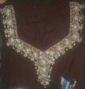 zari hand embroidery