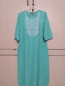 Elegant Embroidered Kurta
