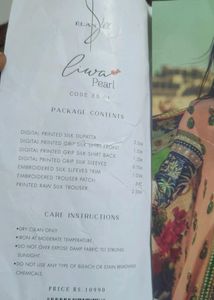 Authentic Elan Silk Pakistani Suit