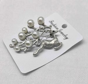 Lovely Silver Deer Brooch